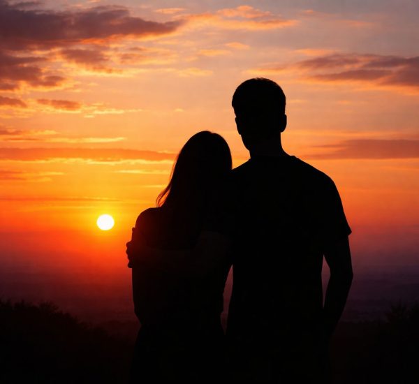 casal-por-do-sol